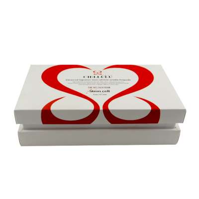 Excellent quality white magnetic gift box paper best cosmetic packing box